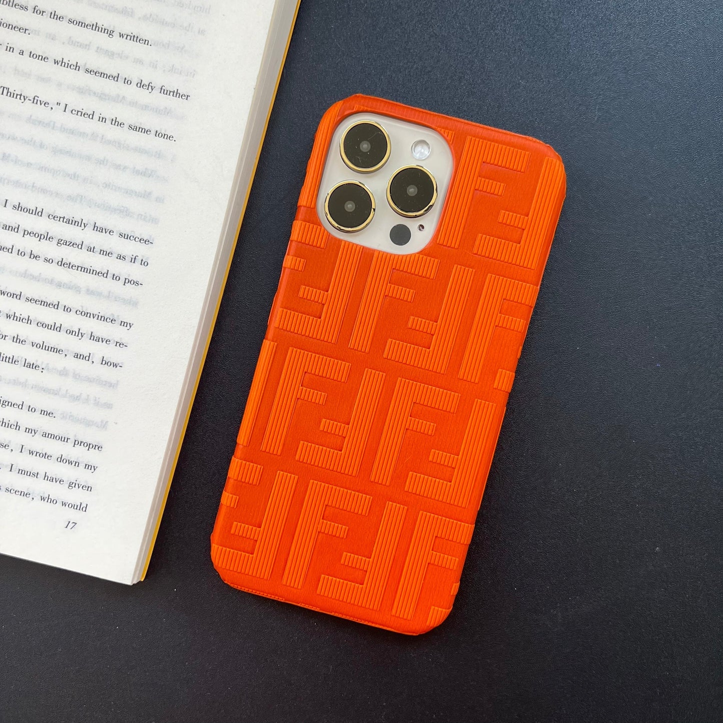 Bunte Spaß Samsung Hülle (Orange)