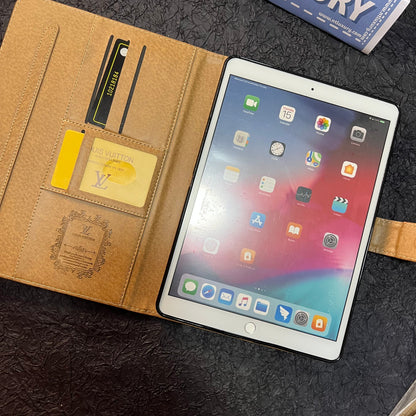 Süße, schicke iPad-Hülle (Braun Kleiner Herz)