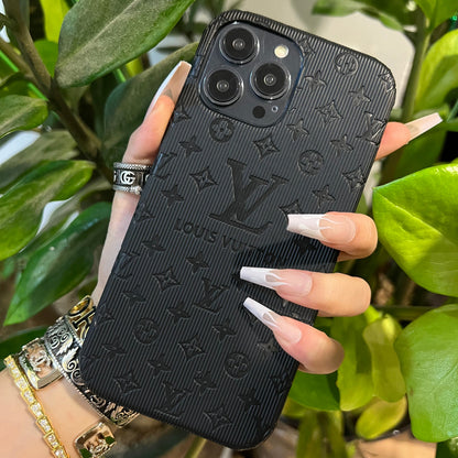 Coque de téléphone Colorful Love (Noir)