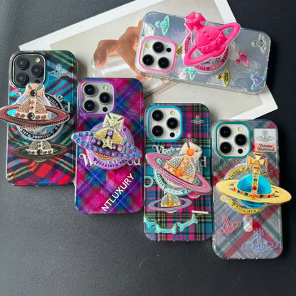 Coque iPhone West Woo à treillis avec support MageSafe