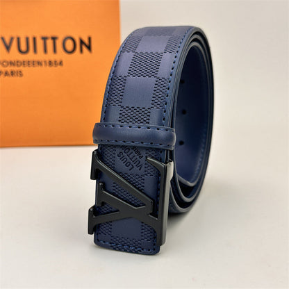 Ceinture classique de couleur (boucle noire)