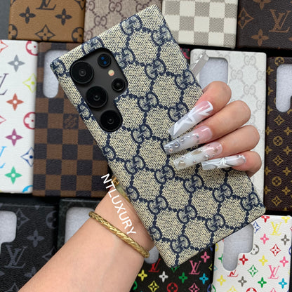 Traditionelle Liebe Samsung Hülle (Blau Gut)