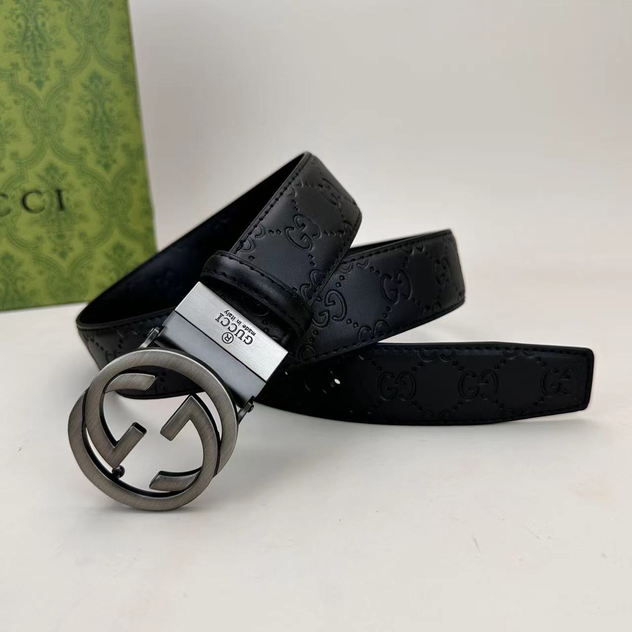 Circle Design Good Belt (Black)