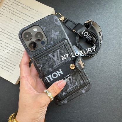 Sac à main mignon traditionnel avec corde pour Samsung (3 Pièces)