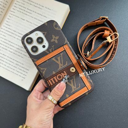 Sac à main mignon traditionnel avec corde pour Samsung (3 Pièces)
