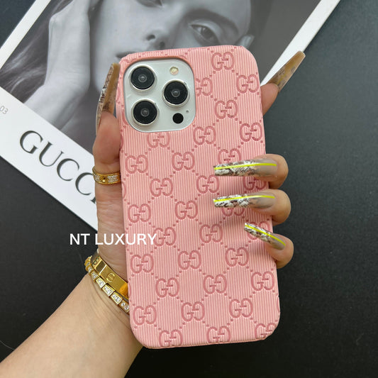 Coque de téléphone colorée et bien conçue (Rose)