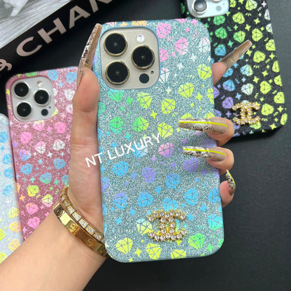 Diamond Design CC iPhone Case