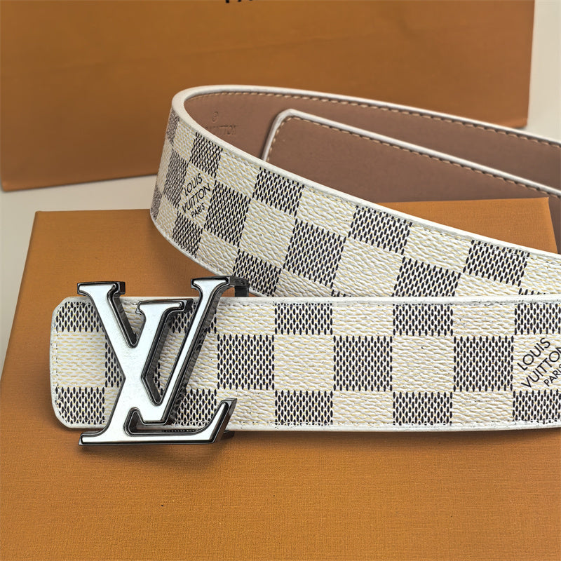 Ceinture d'amour à boucle 2 couleurs (treillis blanc)