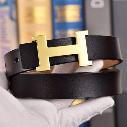 4 Colors Fashion H Women's Belt