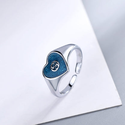 Herzförmiger offener Ring