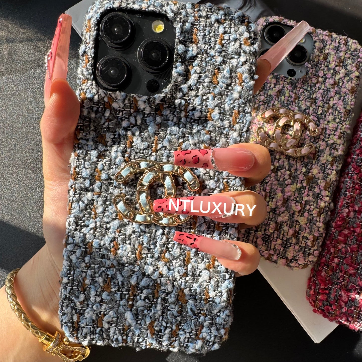 Vintage CC Girl Phone Case For iPhone
