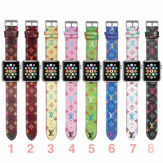 Buntes Armband mit Buchstaben für iWatch