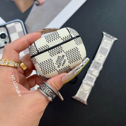 Étui AirPods "Touche Traditionnelle" (blanc)