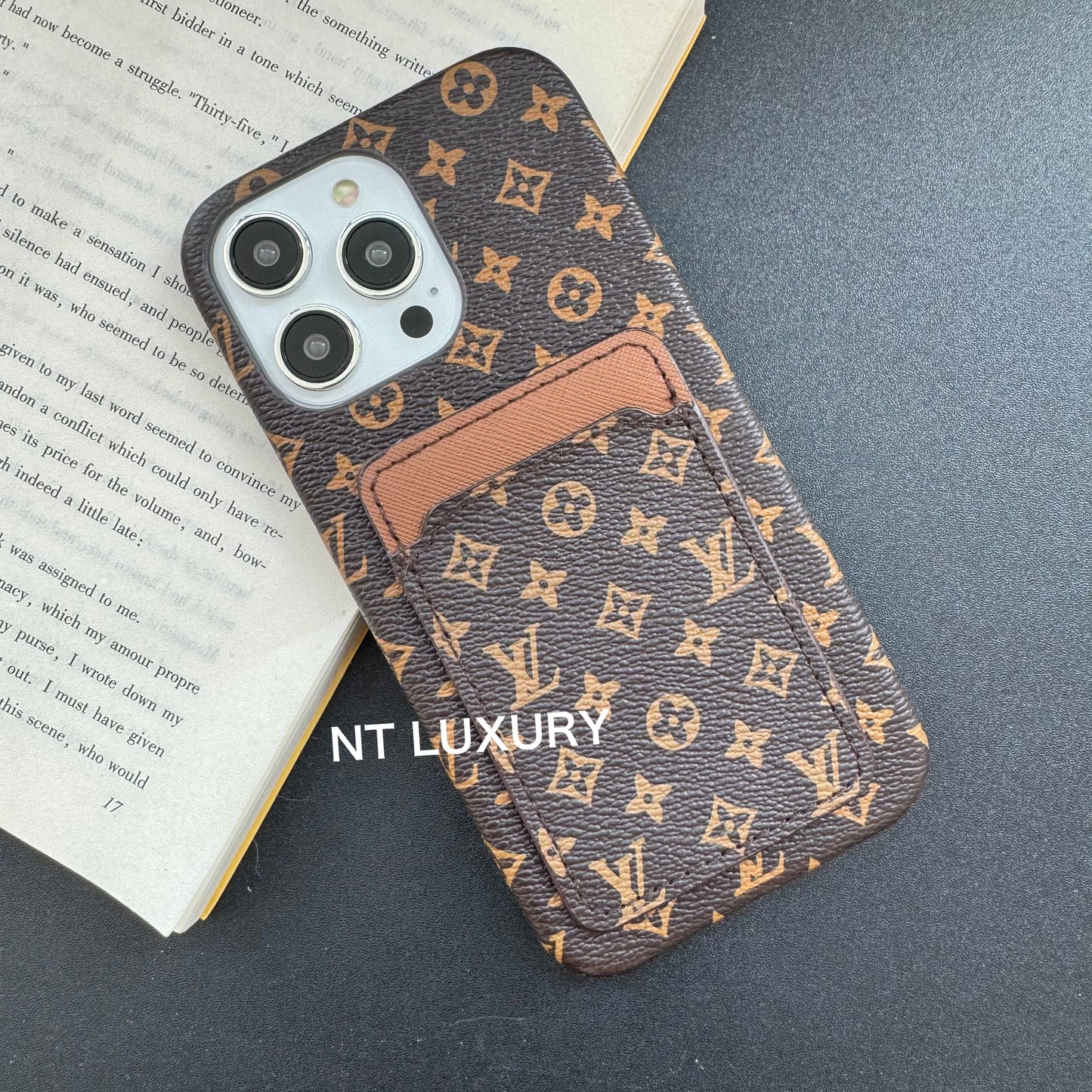 Vintage Floral Design with Purse Phone Case