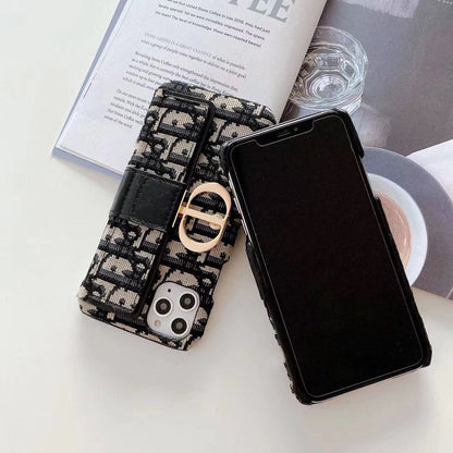 Coque de téléphone transparente brodée Fashion pour iPhone