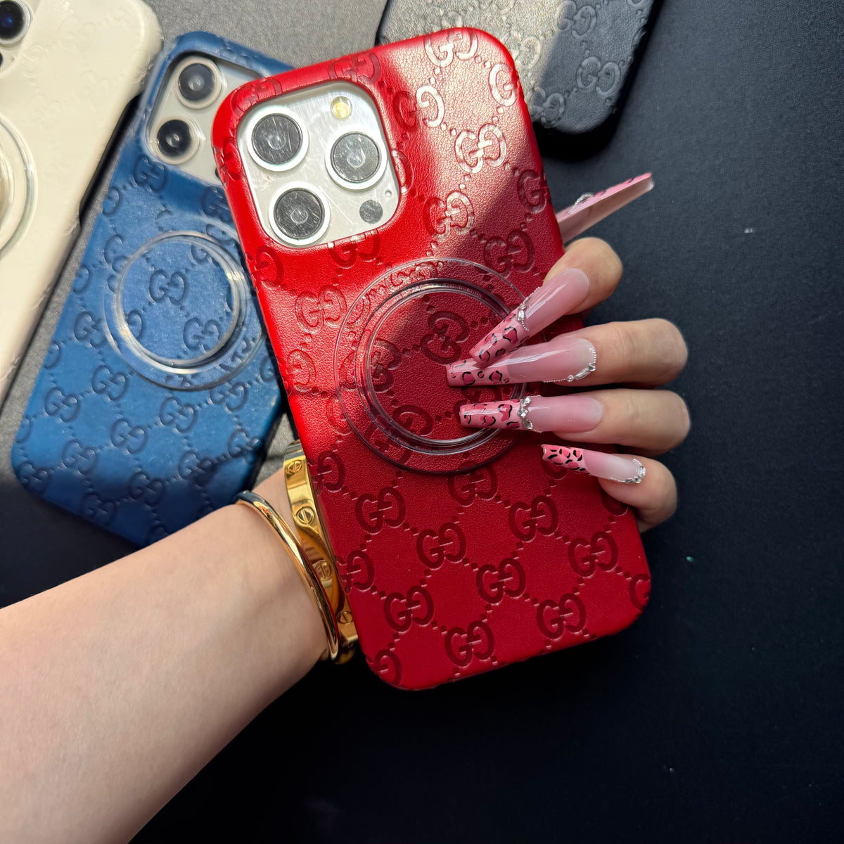 Full Press Love iPhone-Hülle mit MagSafe Halter