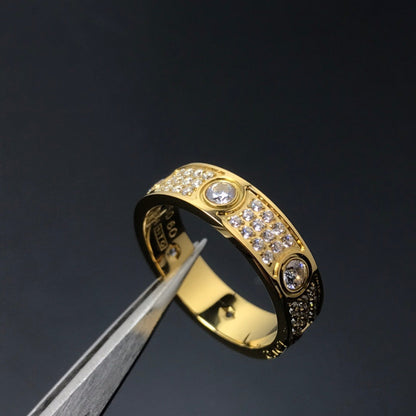 Gold Diamant Liebesring