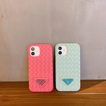 Knitted Printed Phone Case For iPhone