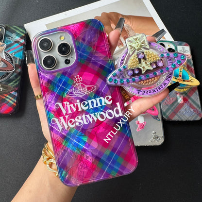 Coque iPhone West Woo à treillis avec support MageSafe