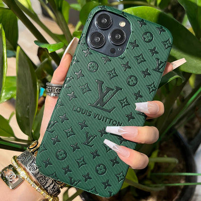 Coque de téléphone Colorful Love (Vert)