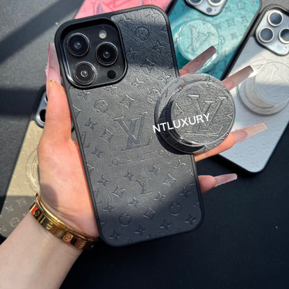 Einzigartige Press Love iPhone Hülle mit Magsafe Halterung