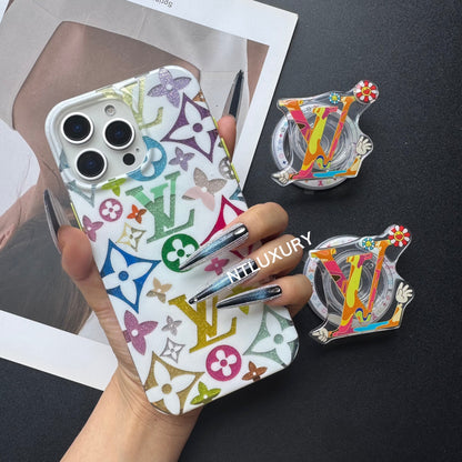 Sunflower Love Design Phone Case with MagSafe Holder