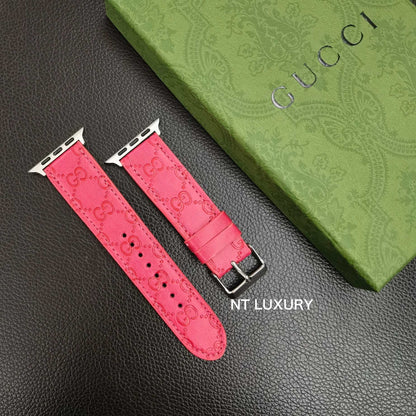 Faux Leather Good Watchband For iWatch