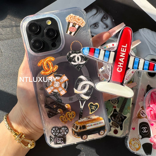 Coque iPhone "Unique Only For You" avec support MagSafe rotatif