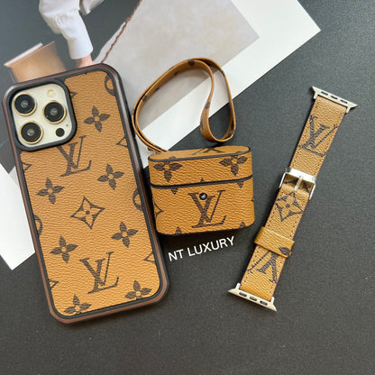 Traditional Touch Airpods Case (Yellow Love)