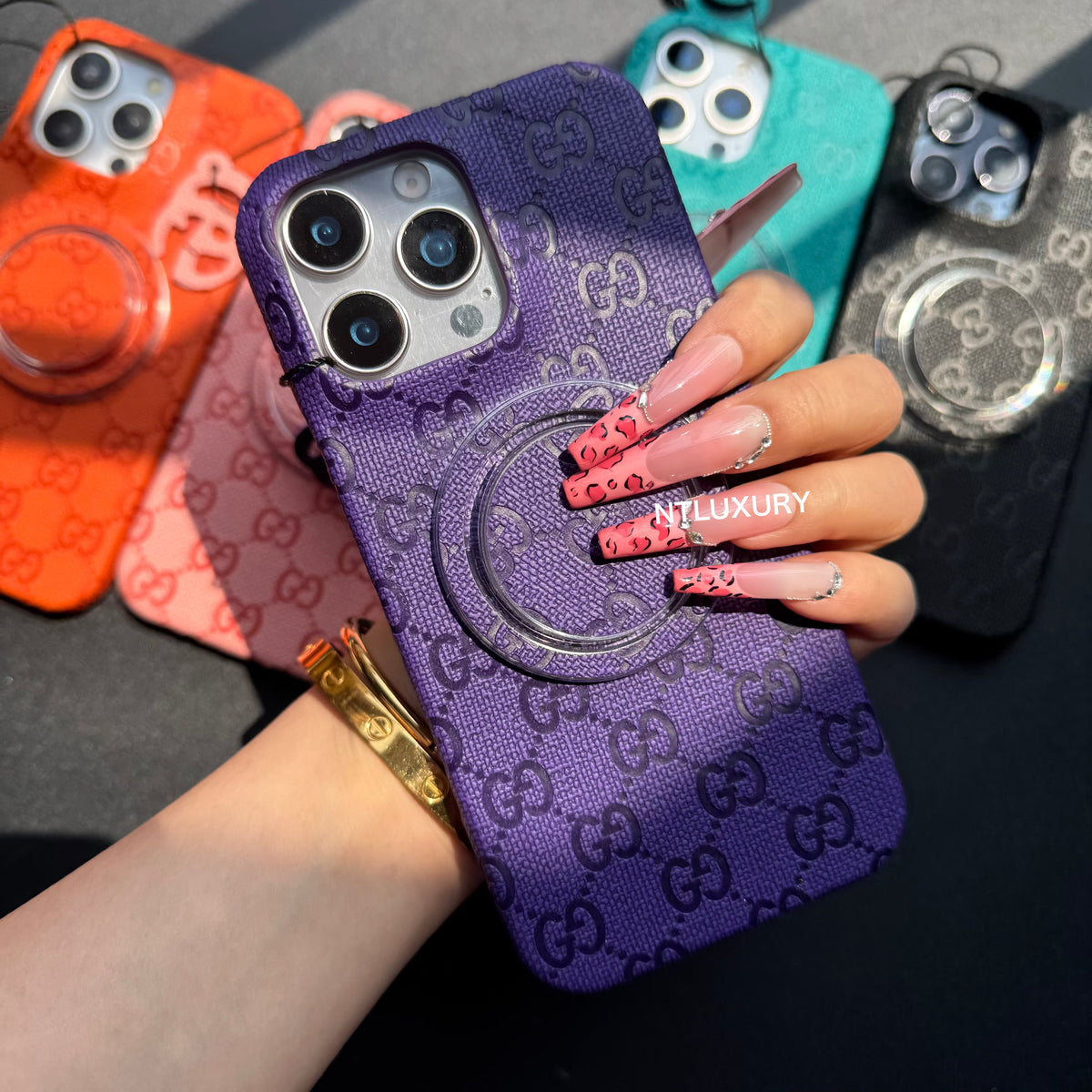 Buntes Good iPhone Case mit Magsafe Halterung