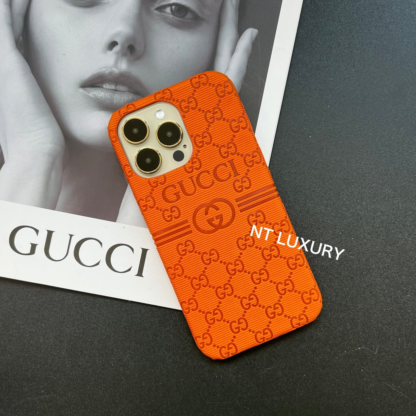 Bunte Handyhülle mit gutem Design (Orange)