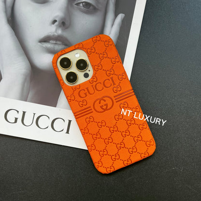 Bunte Handyhülle mit gutem Design (Orange)