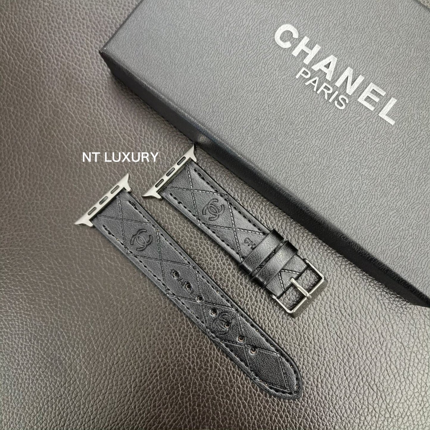 Joli bracelet de montre en similicuir pour iWatch