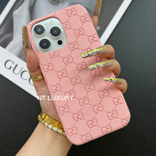 Coque de téléphone colorée et bien conçue (Rose)