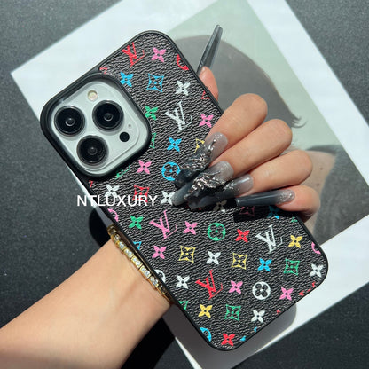 Traditional Love Phone Case (Fancy Small Love - Black)