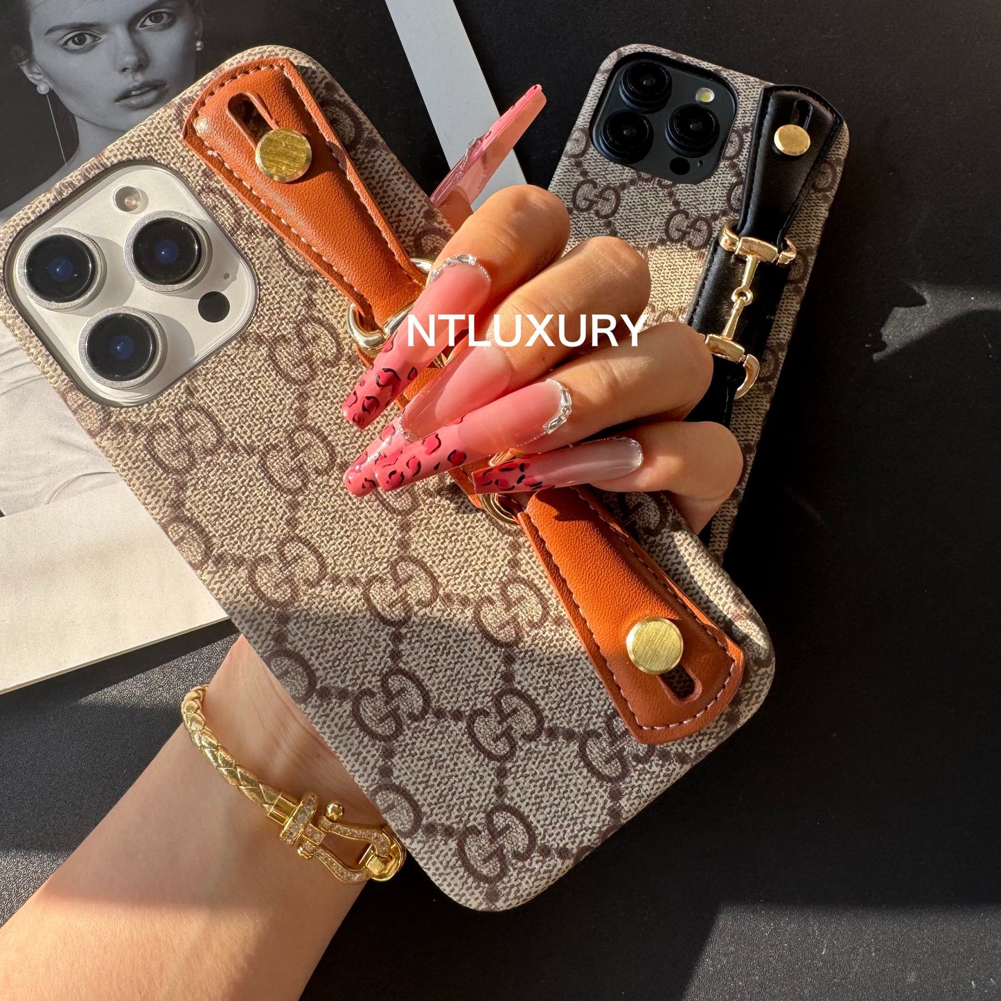 Concevez vous-même la bande de ceinture pour iPhone