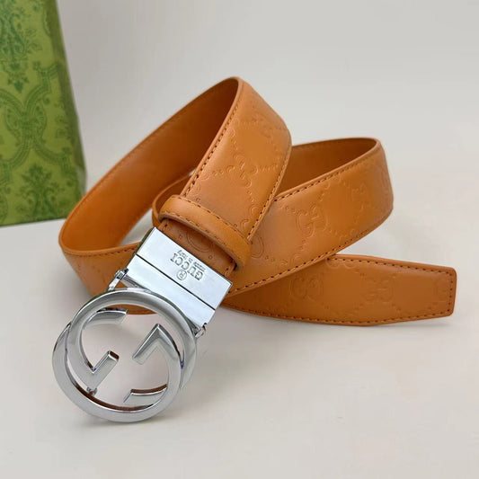 Circle Design Good Belt (Khaki Belt)