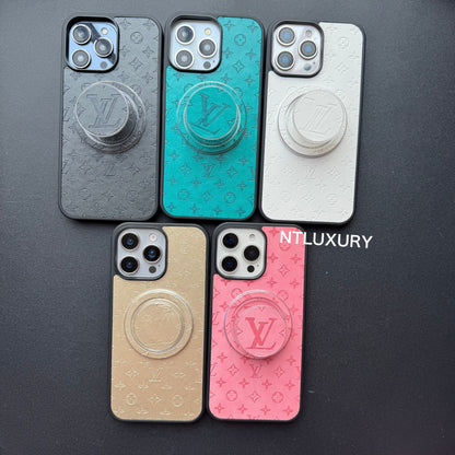 Einzigartige Press Love iPhone Hülle mit Magsafe Halterung