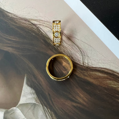 Gold Diamant Liebesring