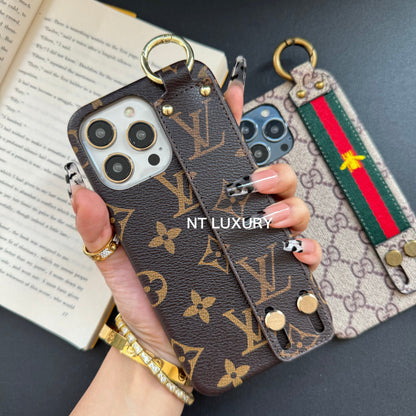Étui de téléphone avec ceinture au design unique pour iPhone