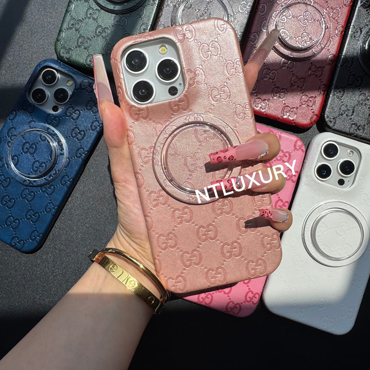 Full Press Love iPhone-Hülle mit MagSafe Halter