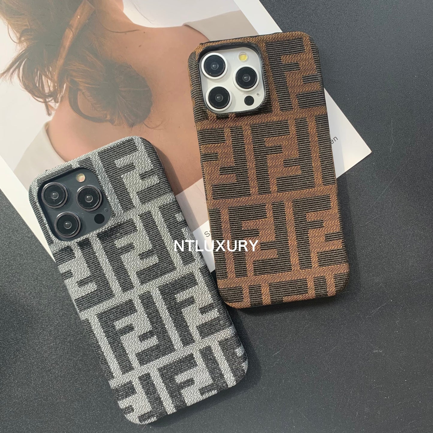 Coque iPhone motif floral fantaisie