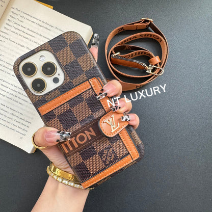 Sac à main mignon traditionnel avec corde pour Samsung (3 Pièces)