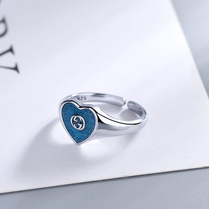 Herzförmiger offener Ring