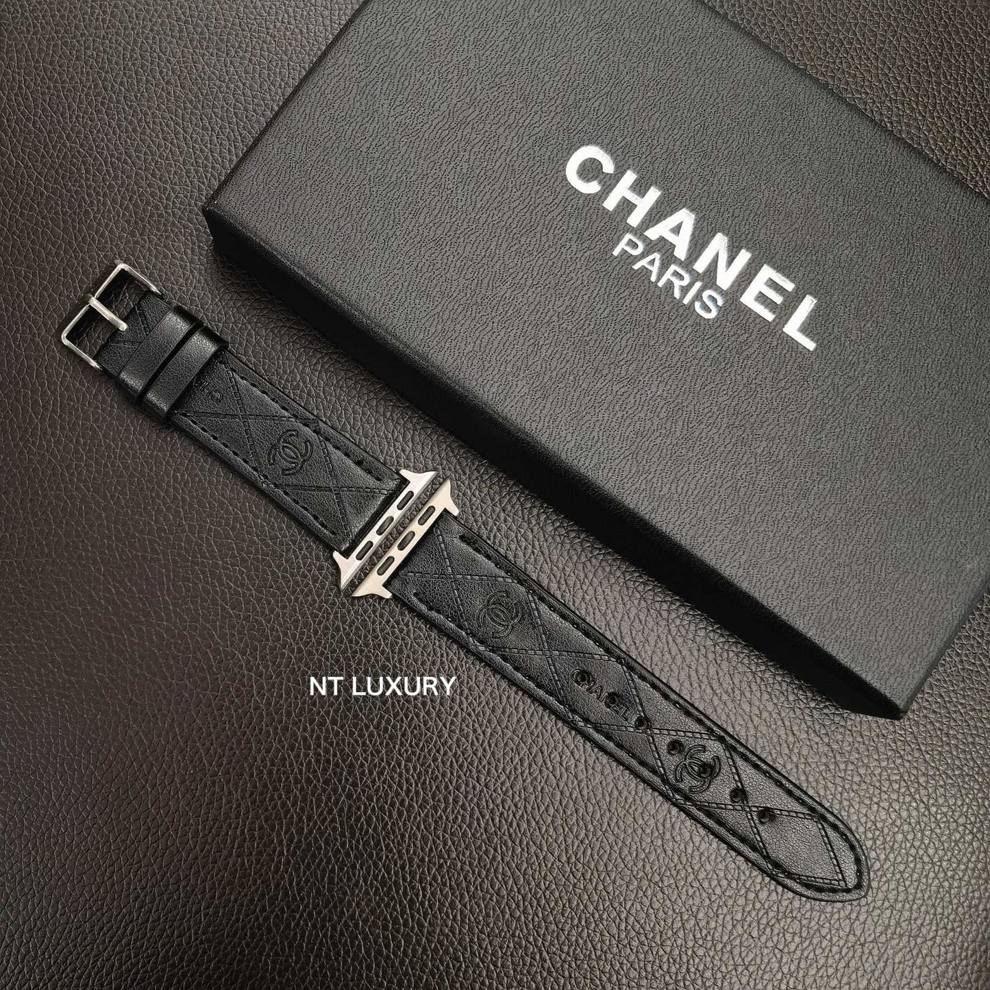 Joli bracelet de montre en similicuir pour iWatch