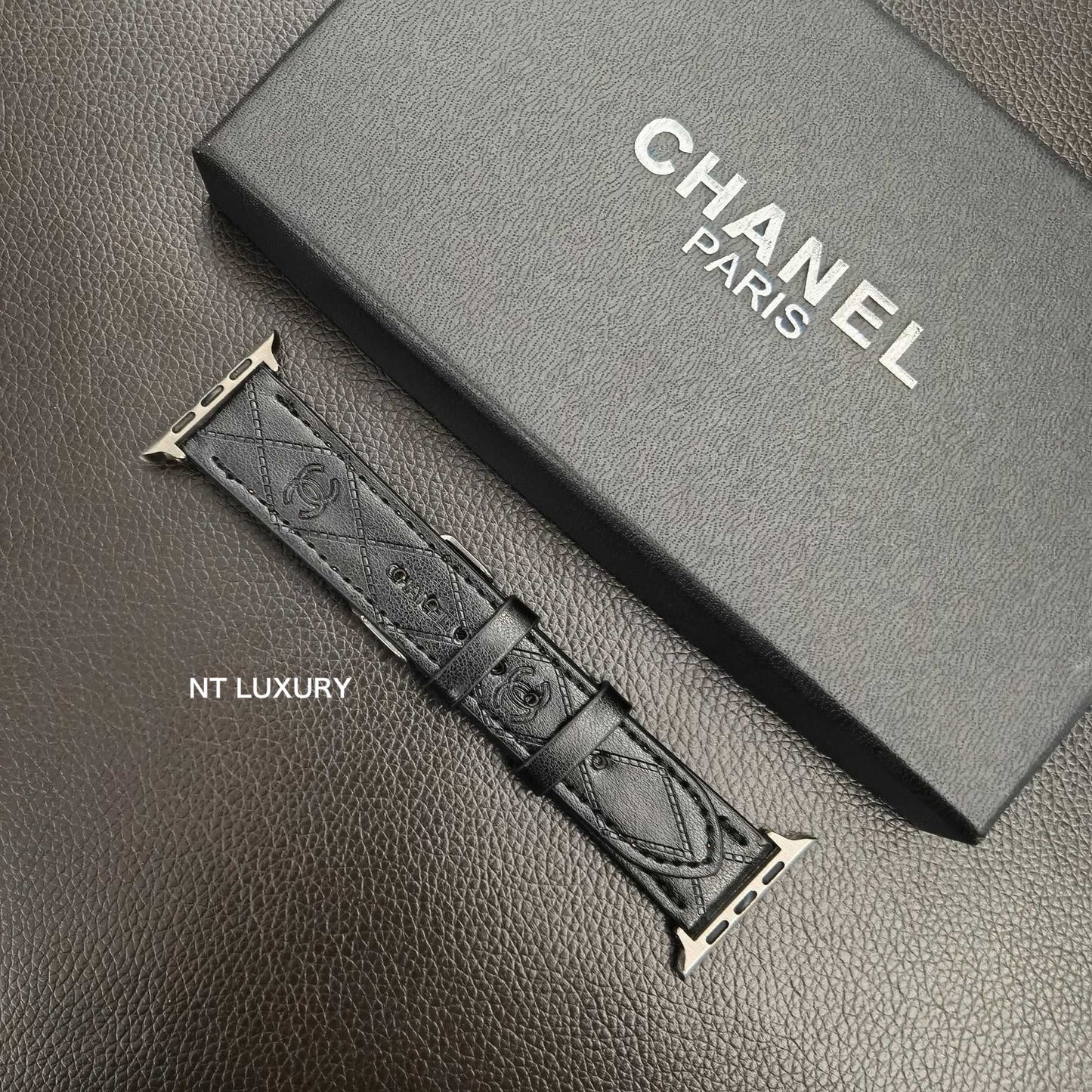 Joli bracelet de montre en similicuir pour iWatch