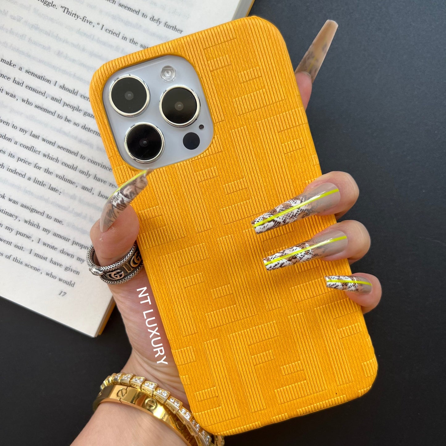 Étui Samsung amusant et coloré (jaune)