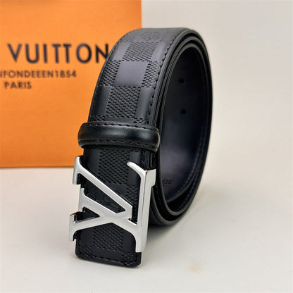 Ceinture classique colorée (boucle argentée)