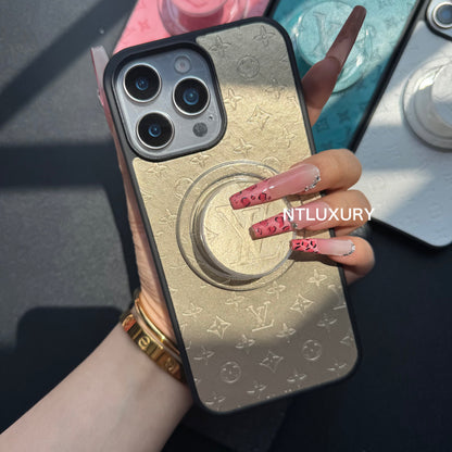 Einzigartige Press Love iPhone Hülle mit Magsafe Halterung