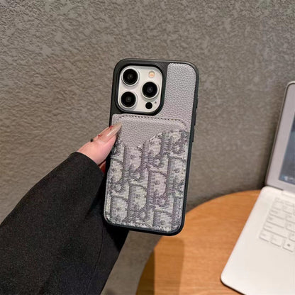 Magsafe Card Pocket Design Phone Case (Dove)